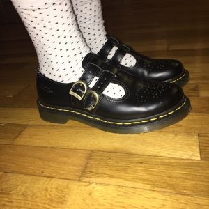 Dr. Martens black Mary Janes doc 8
